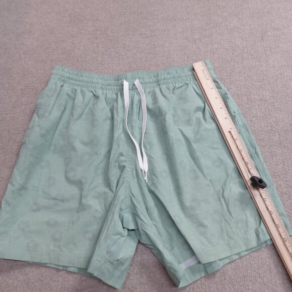 Chubbies Mens Shorts Large Blue Green Hybrid Floral Print All Over Lined 5" in - Picture 2 of 11